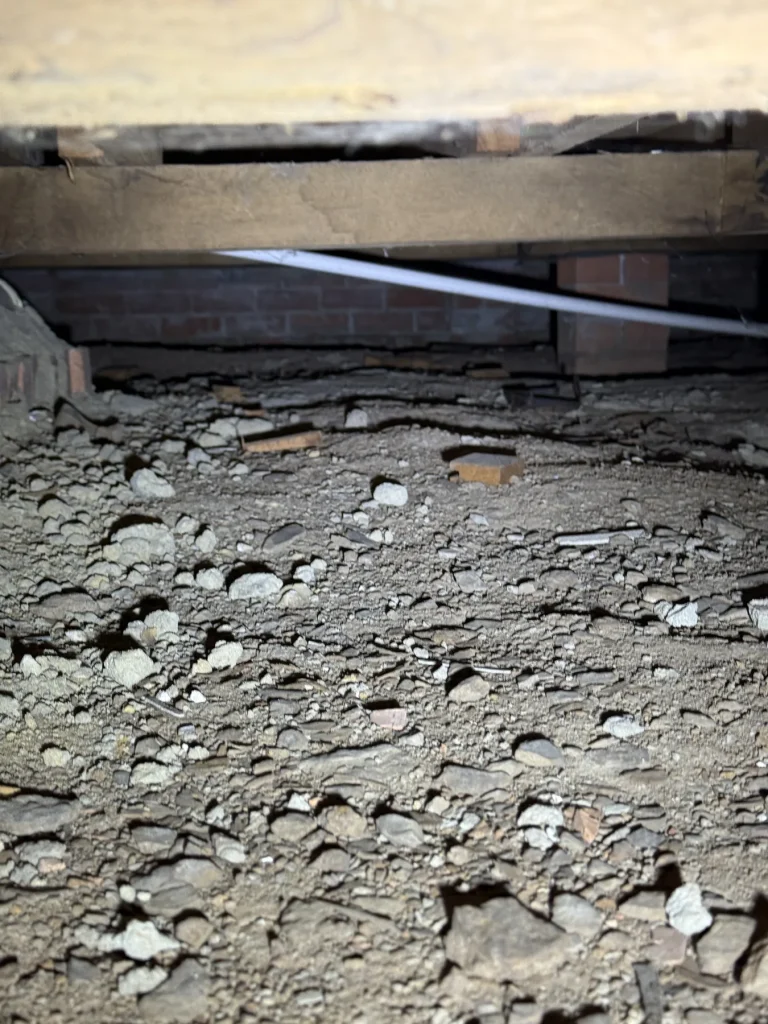 Residential subfloor conditions inspected for termite risk